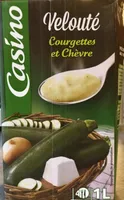 Velouté courgettes et chèvre