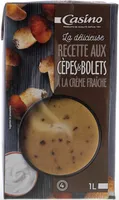 La délicieuse recette aux cèpes & bolets à la crème fraiche