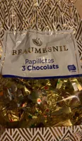 Papillotes 3 chocolats