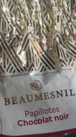 Papilllotes chocolat noir 350g Beaumesnil