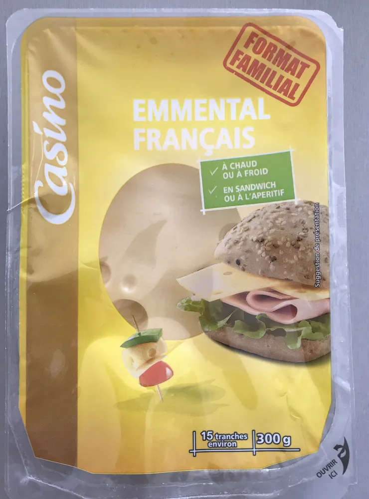 Emmental Français - 15 tranches environ
