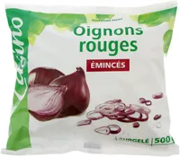 Oignons rouges émincés