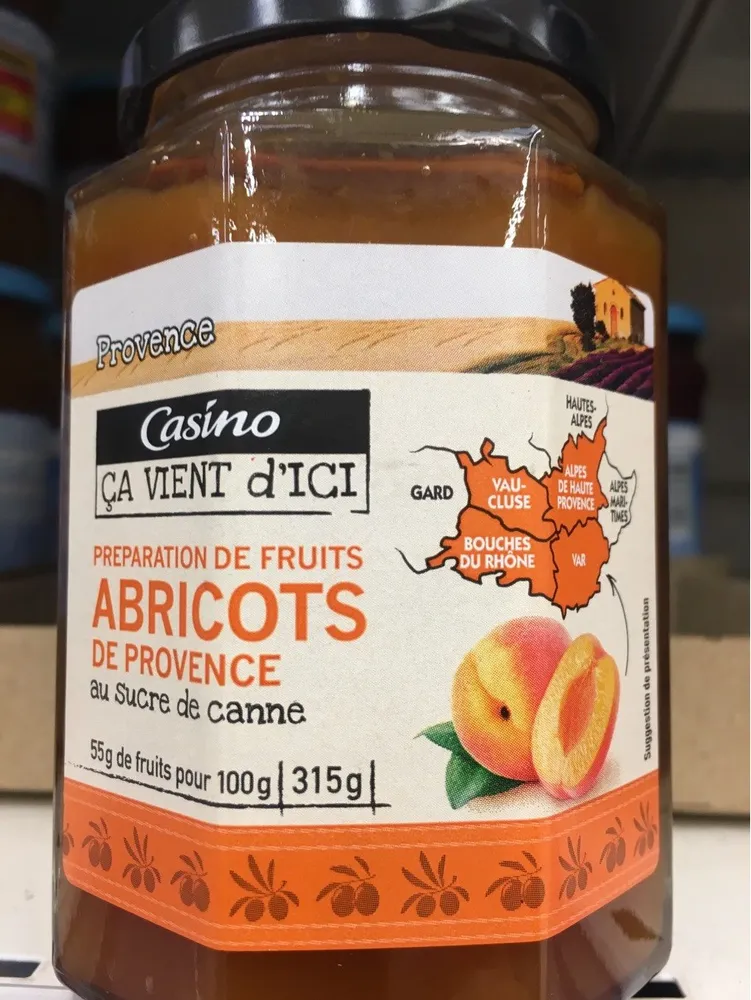 Préparation d'Abricot de Provence