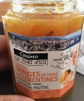 Confiture d'Orange de Corse et de Clémentine