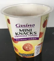 Mini knacks au fromage fondu