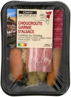 Choucroute garnie d'Alsace cuisinée au riesling