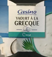 Yaourt à la grecque coco