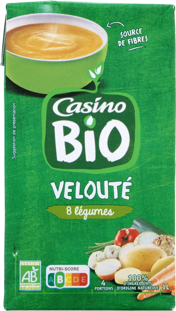 Velouté 8 légumes BIO