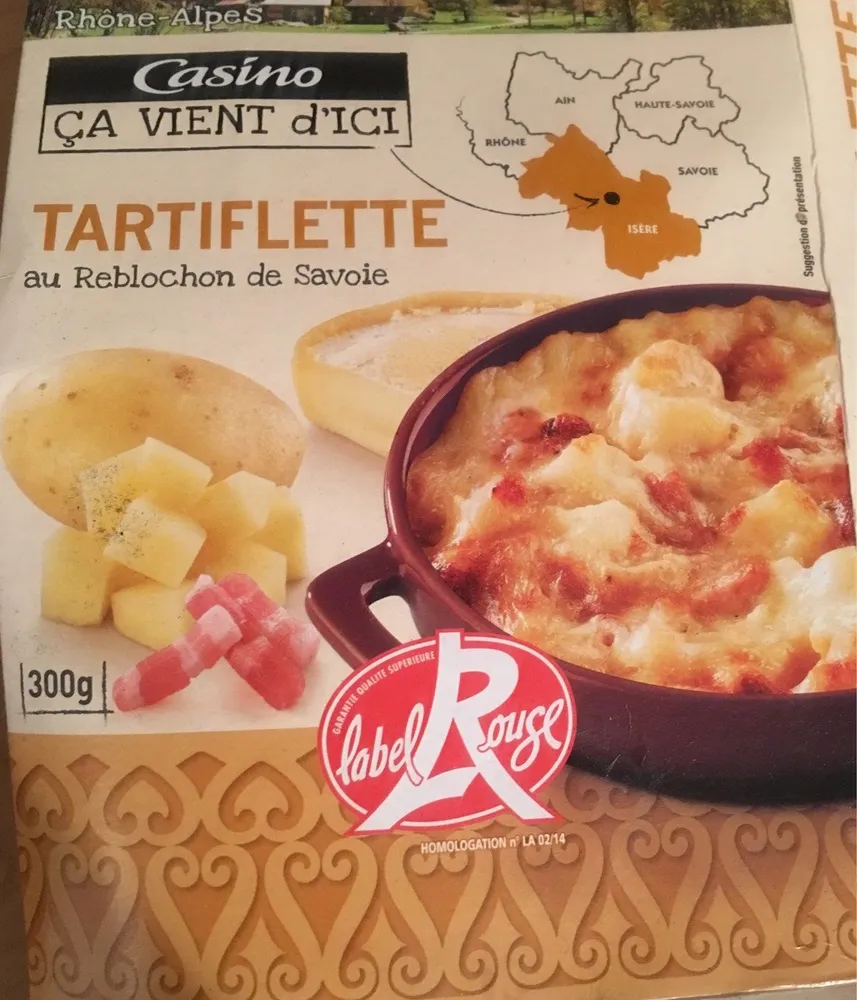 Tartiflette au Reblochon de Savoie