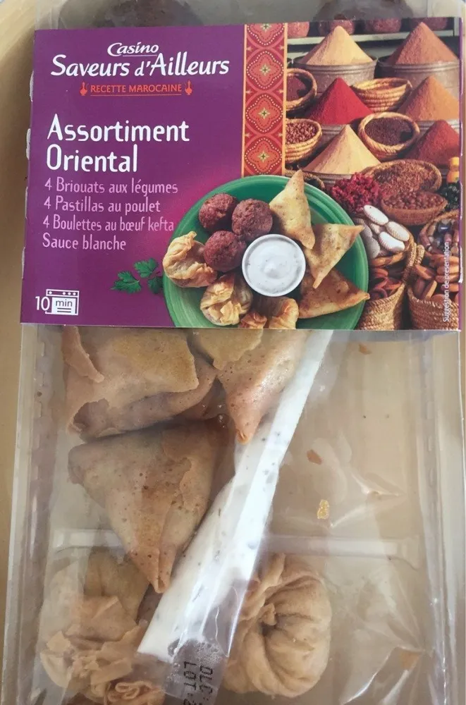 Plateau assortiment Oriental