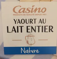 Yaourt au lait entier nature
