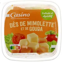 Dés de Mimolette et Gouda Salade & Apéritif
