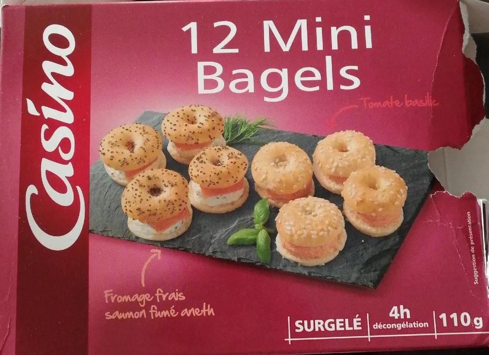 12 Mini Bagels