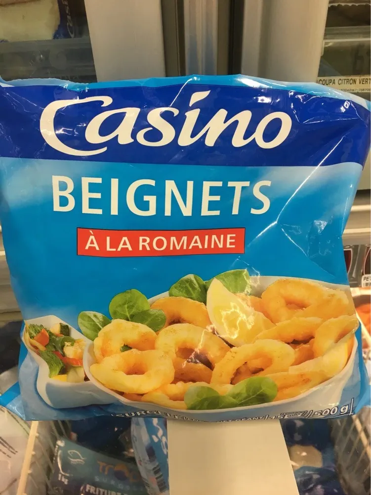 Beignets à la romaine surgelés