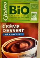 Crème dessert au chocolat bio