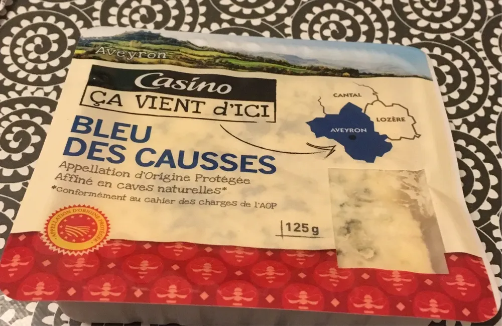 Bleu des Causses - Appellation d'Origine Protégée - Affiné en caves naturelles* *conformément au cahier des charges de l'AOP
