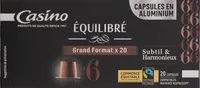 capsules de café Espresso arabica
