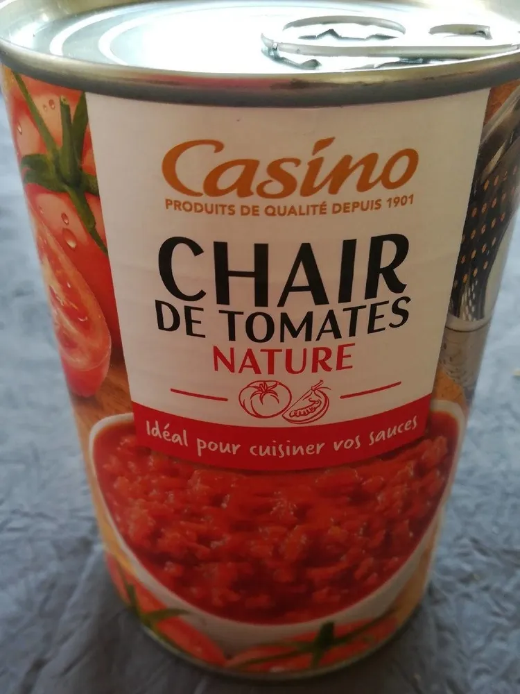 Chair de tomate nature