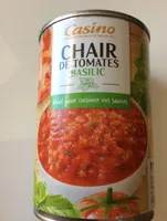 Chair de tomates basilic