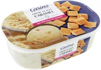 Crème glacée caramel aux morceaux de caramel