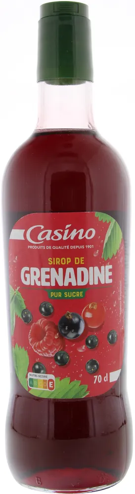 Sirop de grenadine