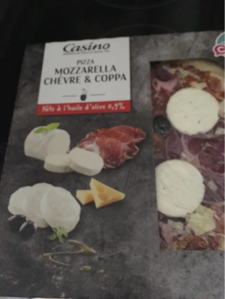 Pizza Mozzarella Chèvre & Coppa