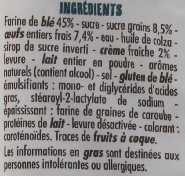 Brioche tressée à la main au sucre perlé