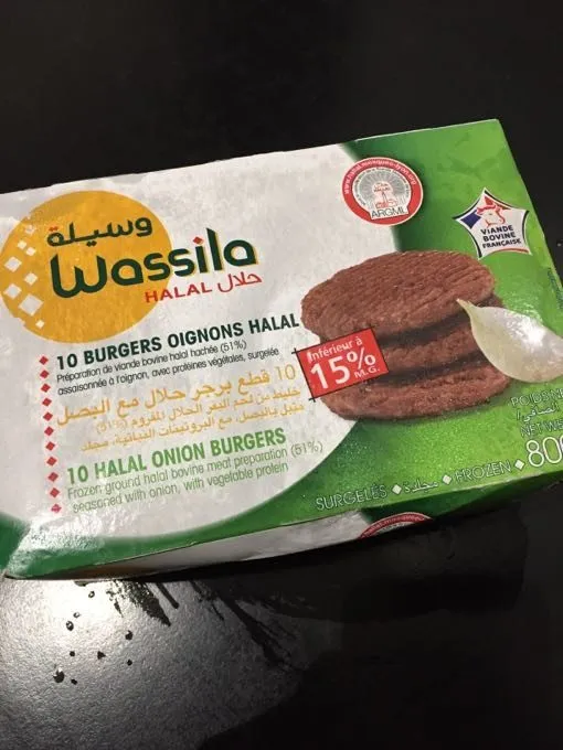 Burgers oignon