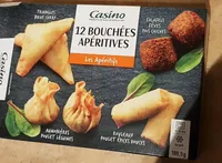12 bouchées apéritives