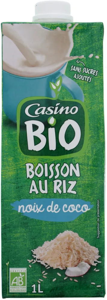 Boisson Riz Coco BIO