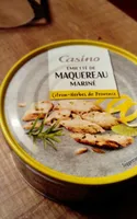 Emietté de maquereau mariné citron herbes de Provence