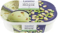 Crème glacée pistache Pistaches hachées caramélisées