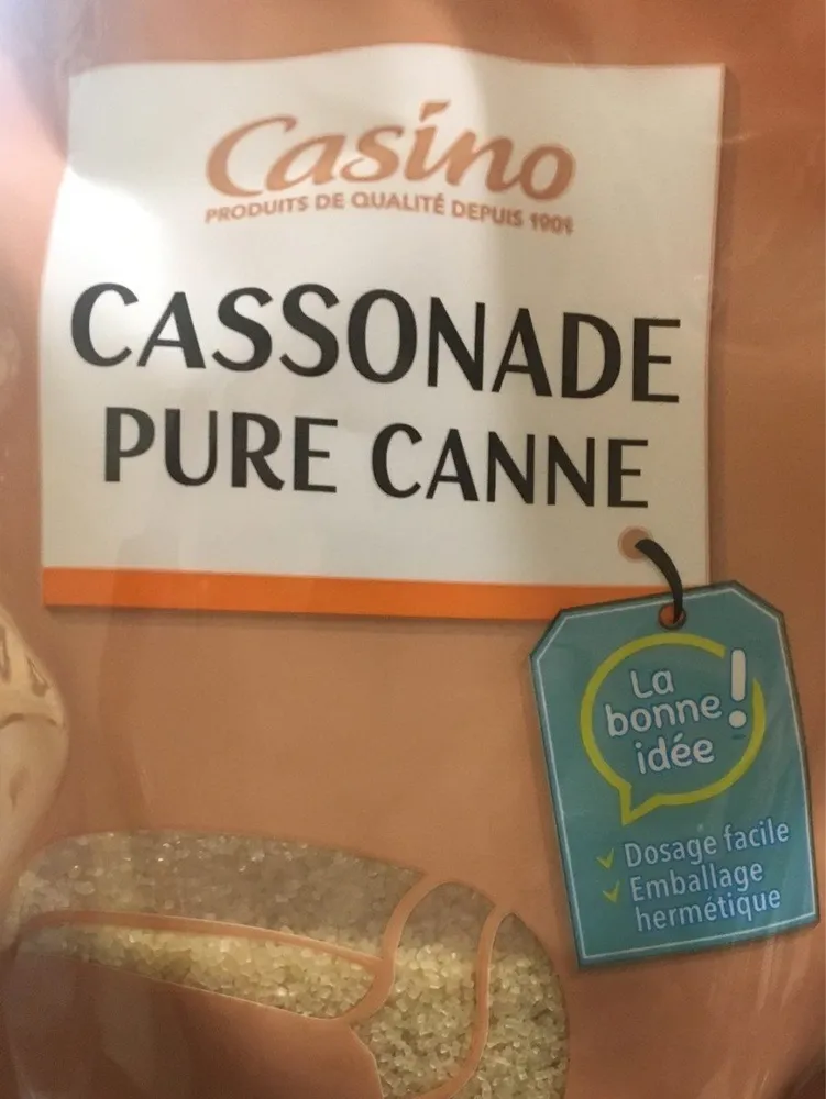 Cassonade pure canne