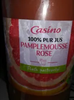 100% Pur Jus Pamplemousse rose pulpé réfrigéré