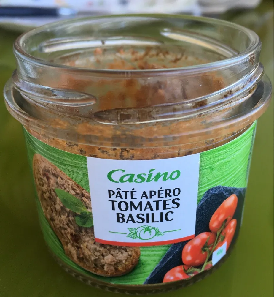 Pâté tomate basilic (apéro)