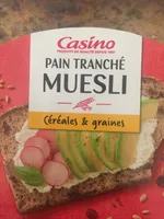 Pain au seigle muesli Céréales & graines