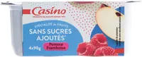 Spécialité de fruits sans sucres ajoutés - Pomme framboise