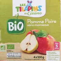 Pomme et poire sans morceaux