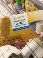 Biscuits Matin Fourrés Parfum Yaourt