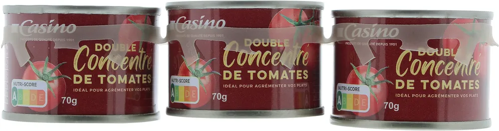Double concentré de tomates