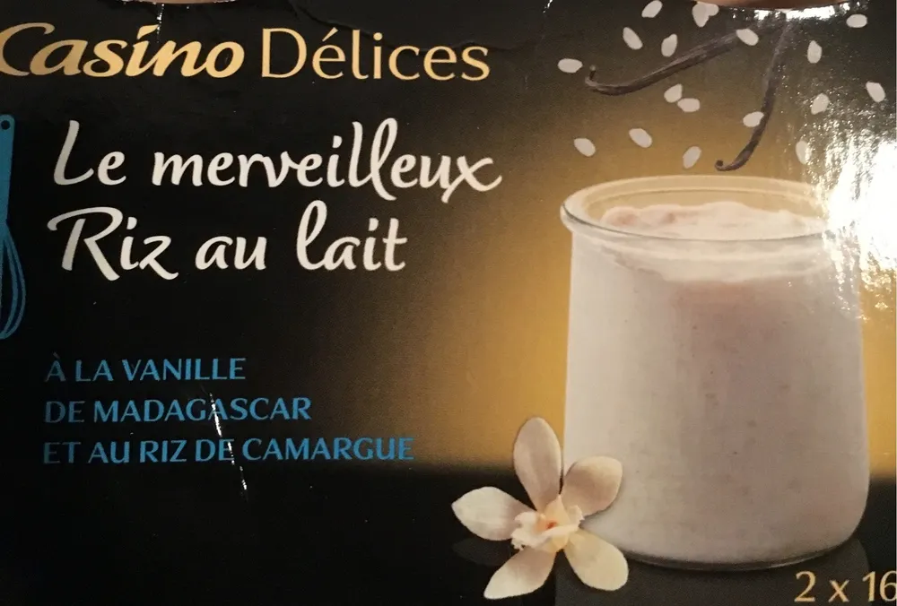 Le merveilleux riz au lait à la vanille de Madagascar et au riz de Camargue