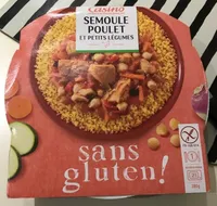Semoule Poulet et Petits Légumes sans gluten