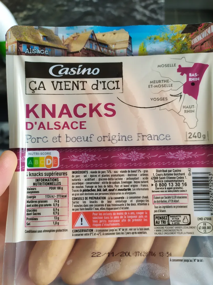 Knacks d'Alsace