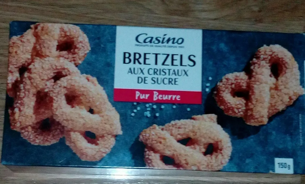 Bretzel aux cristaux de sucre
