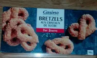 Bretzel aux cristaux de sucre
