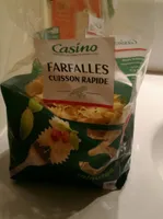 Pâtes farfalles cuisson rapide