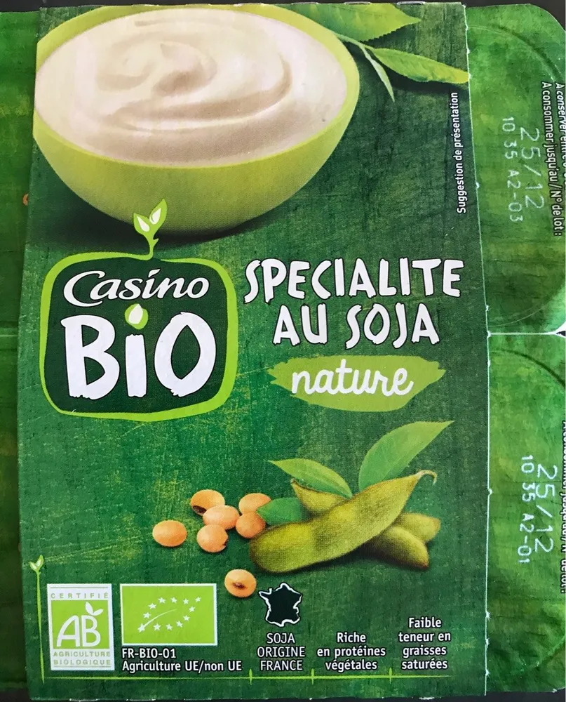 Spécialité au soja nature BIO