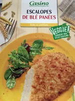 Escalope de blé panée