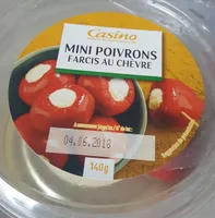 mini poivrons farcis au chèvre