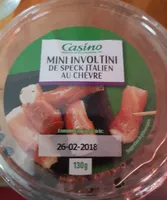 Mini involtini de speck italien au chèvre